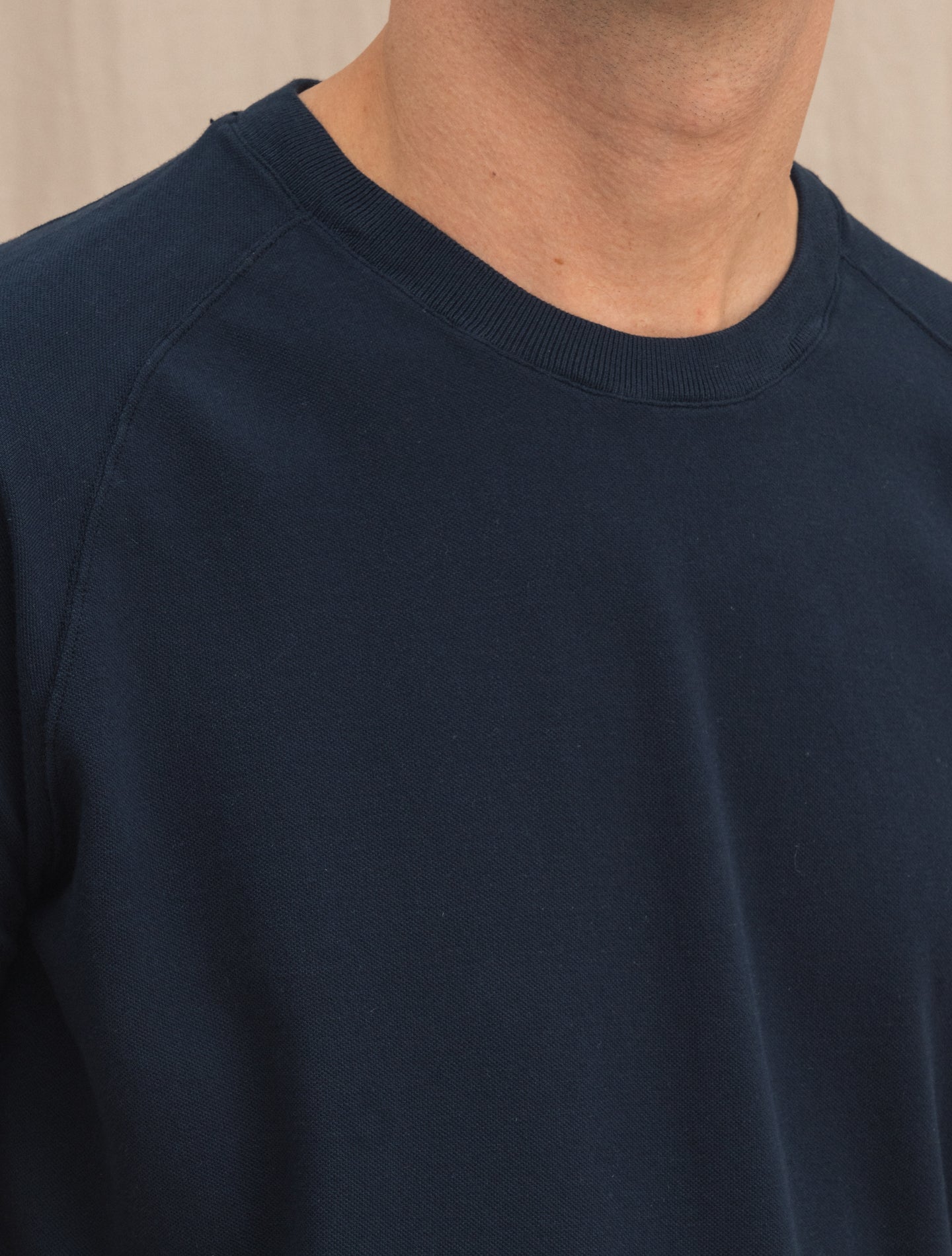 Pique Raglan T-Shirt Navy Zanone T-shirts 48