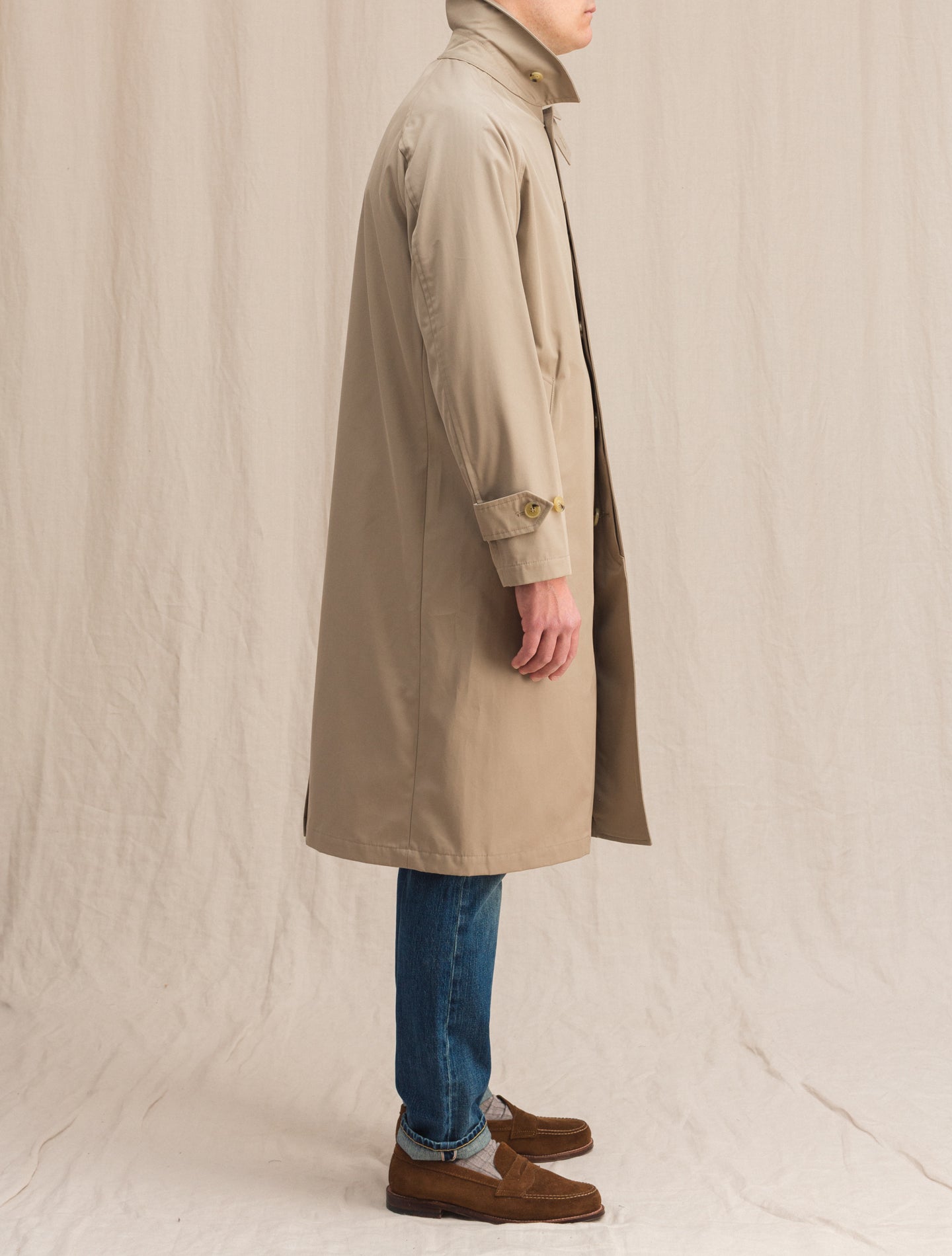 Selwyn Raglan Coat Sand Mackintosh Outerwear 36/S