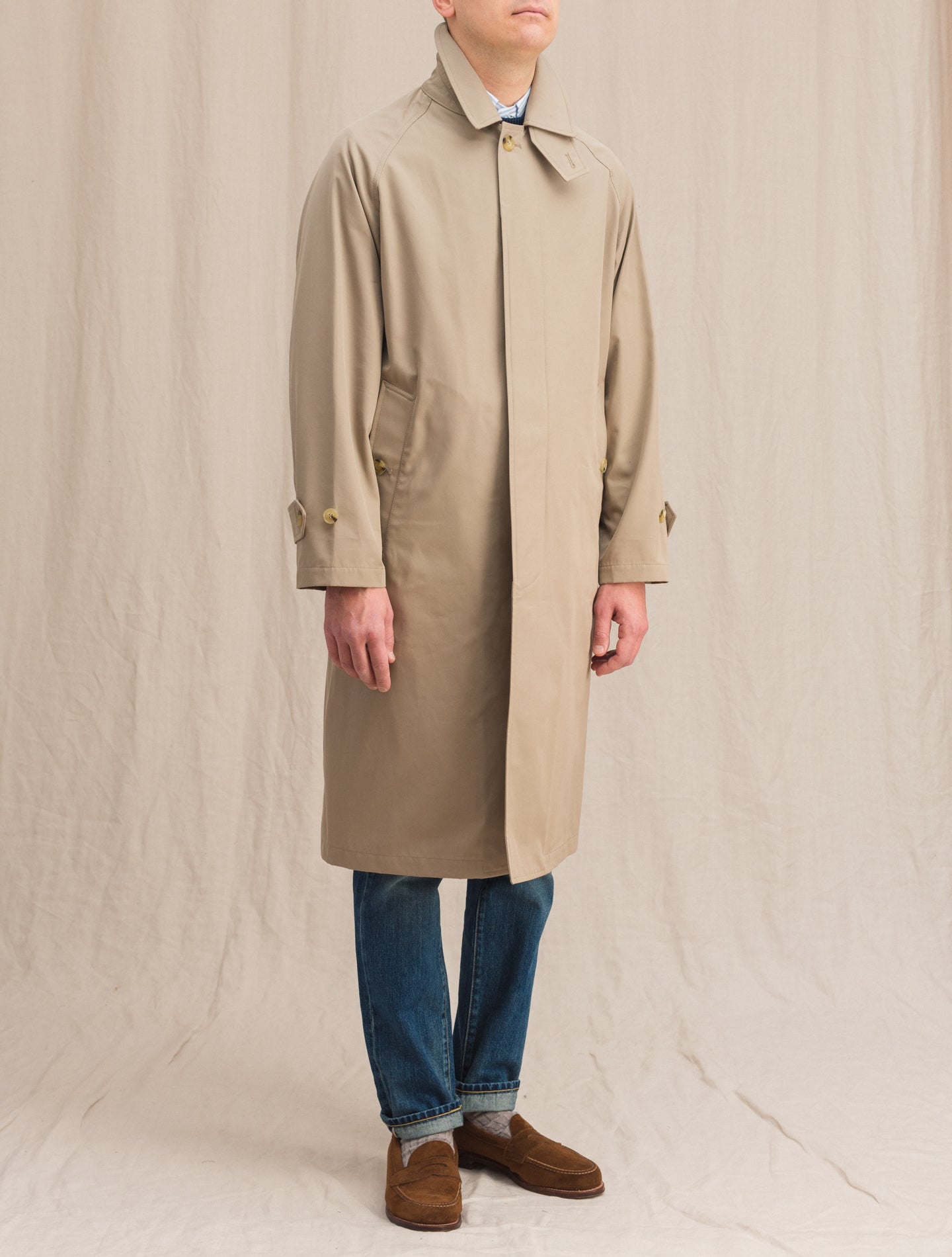 Selwyn Raglan Coat Sand Mackintosh Outerwear 36/S