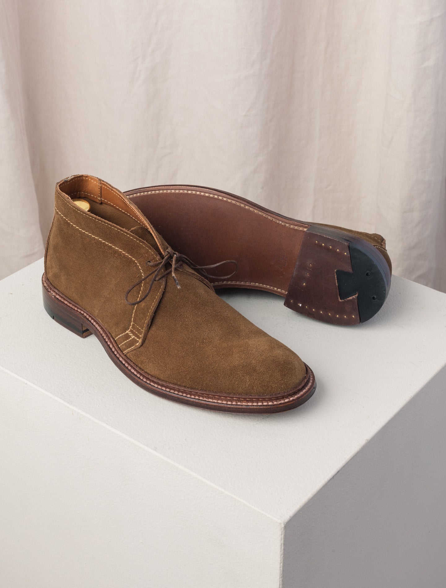 Snuff Unlined Chukka | Gabucci