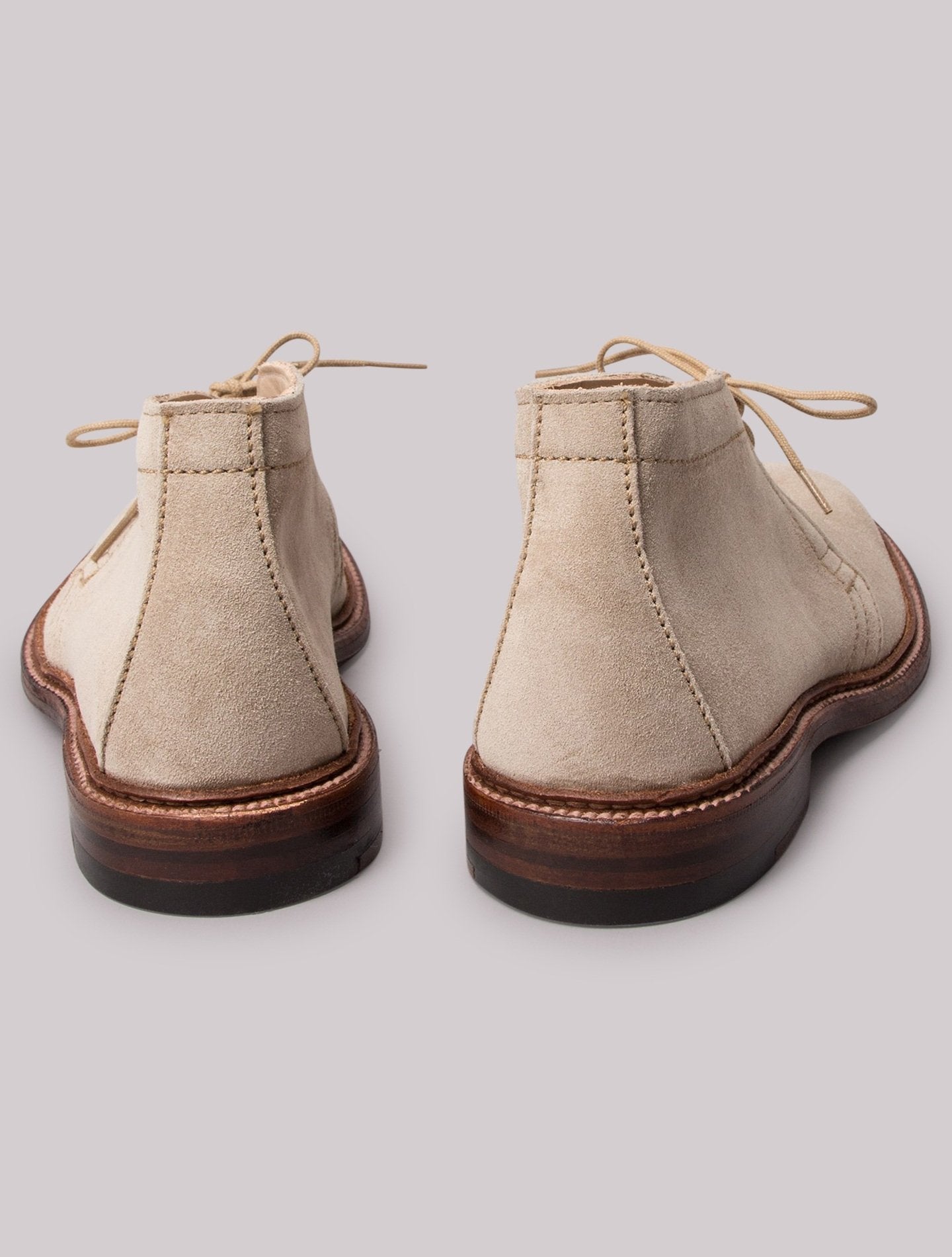 Unlined Chukka Milkshake Suede Alden Boots US 6,5