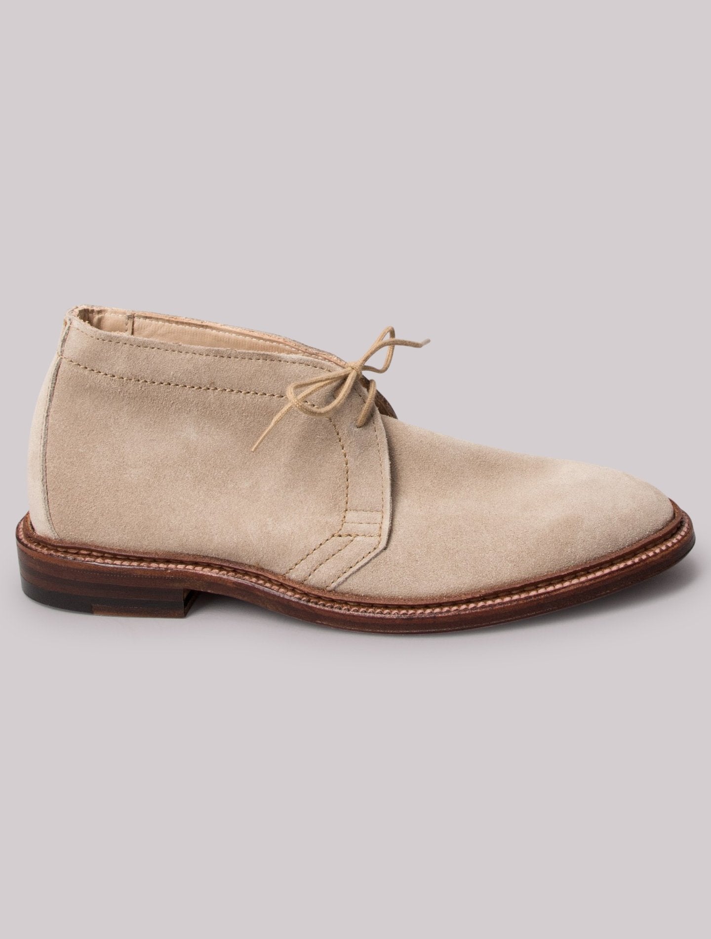 Unlined Chukka Milkshake Suede Alden Boots US 6,5