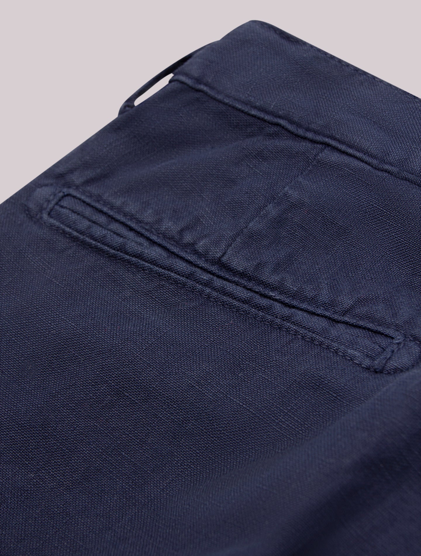 Vela Cotton Linen Shorts Navy Massimo Alba Trousers 46