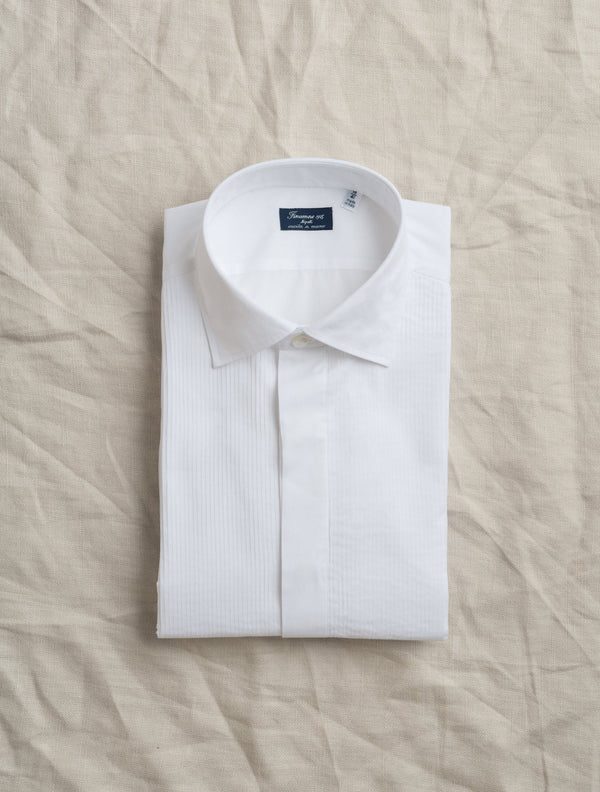 dress men tuxedo shirt white short sleeve White Tuxedo Shirt Gabucci